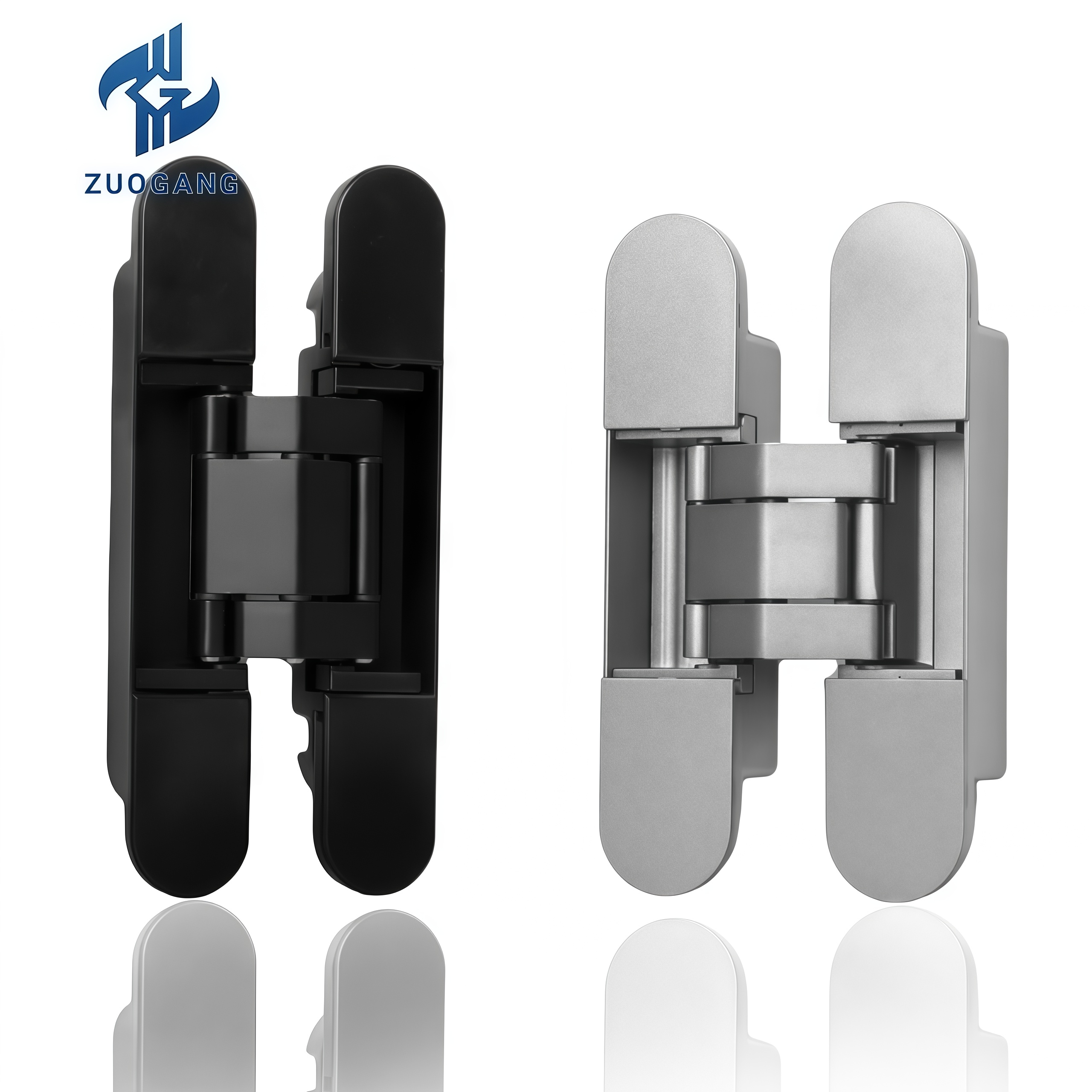 Hidden door hinges style view 4