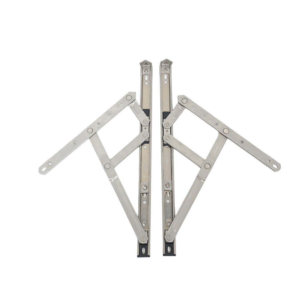 Modern Design Custom Door Window Hinges 304 White Stainless Steel Friction Stay Arms Soft Closing 2-Year Warranty Low MOQ
