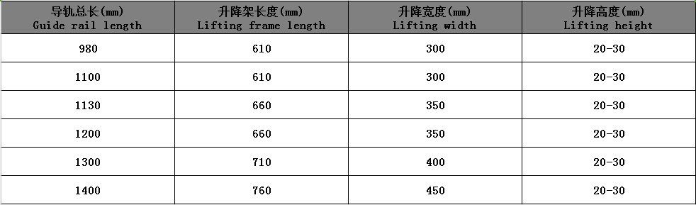 Steel Table Extension Mechanism - Technical Drawing