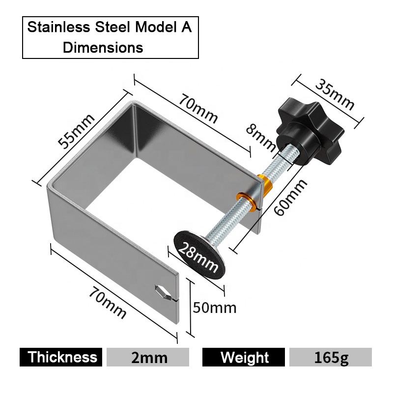 Drawer Front Installation Clamps Cabinet Hardware Jig for Easy and Fast Drawer Front Panel Installation