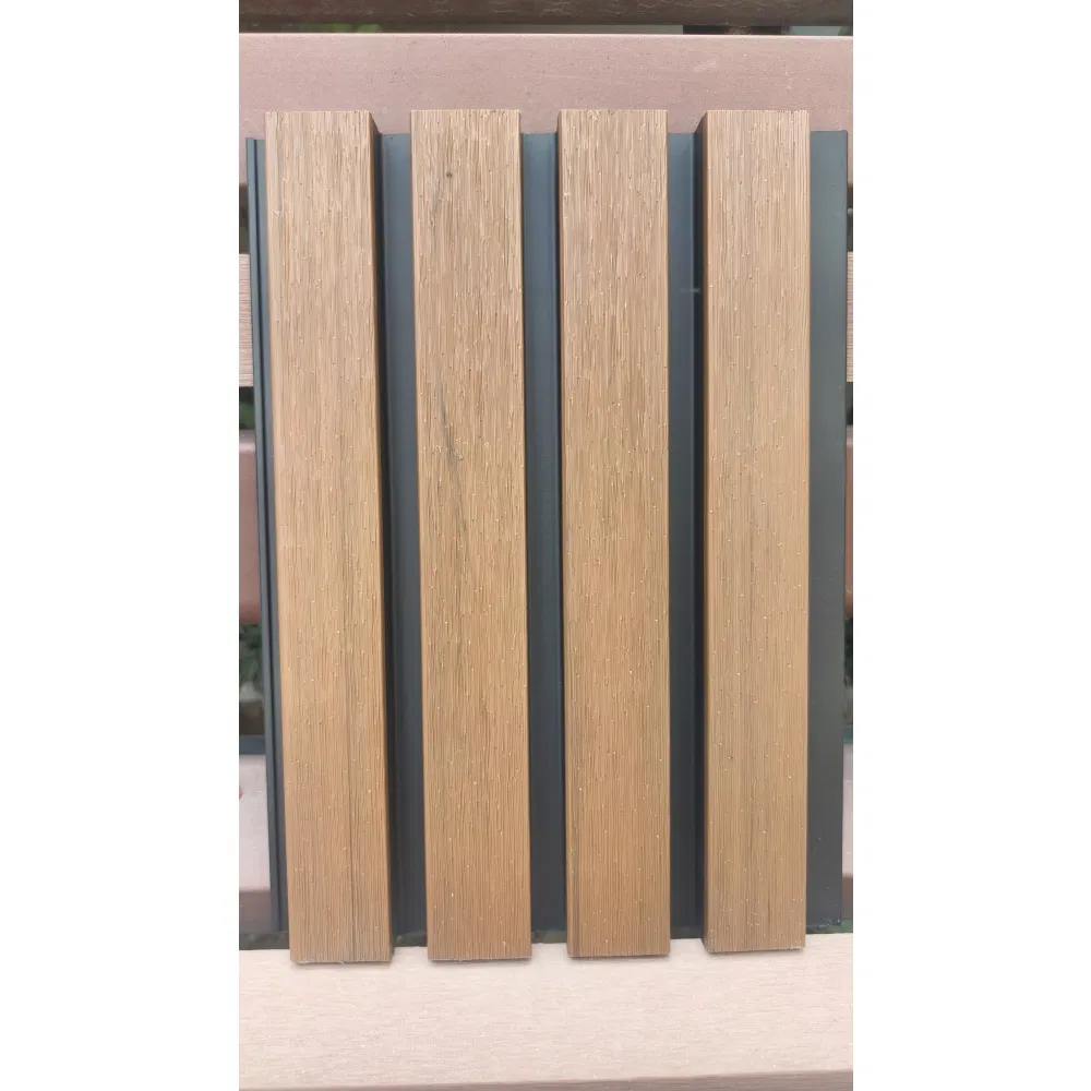 WPC Wood Composite Exterior Wall Cladding Waterproof WPC Wall Panel Fluted