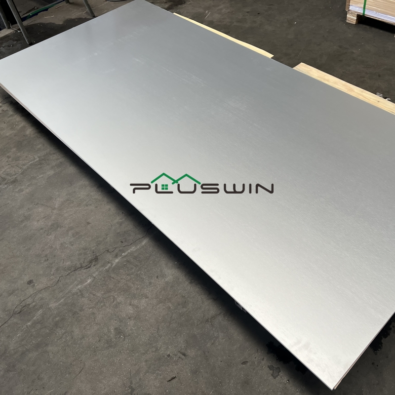 Bamboo Charcoal Decorative Wall Panels with PVC Laminated Film Surface for Residential