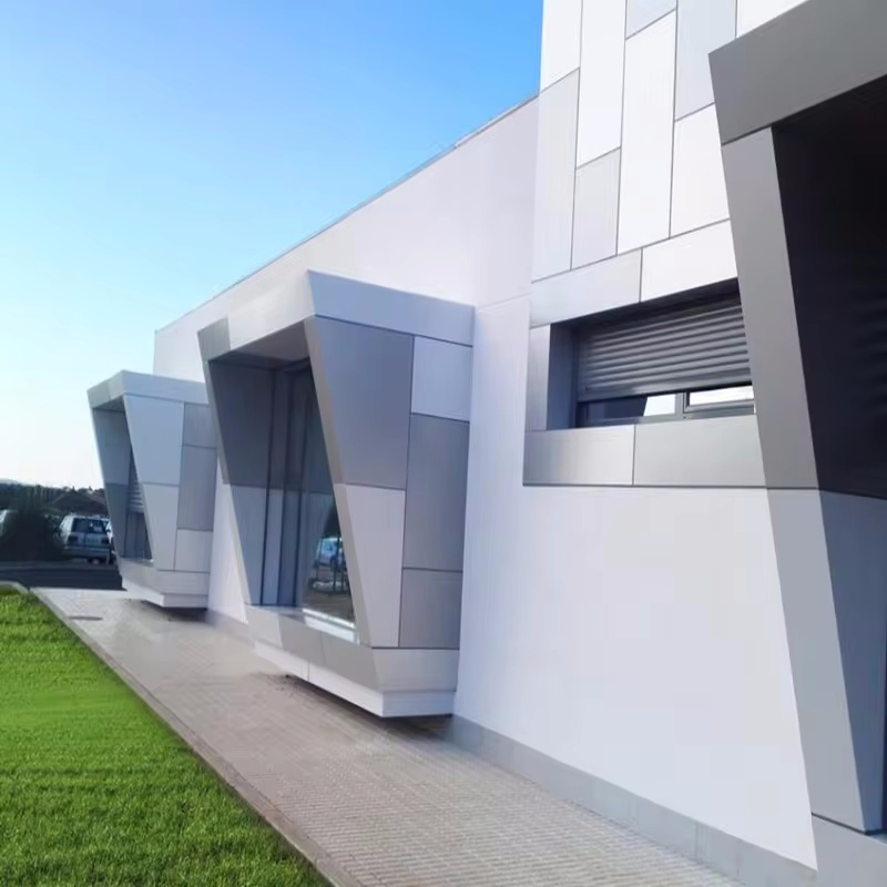 Fashionable Commercial Aluminum Exterior Wall Cladding Panels Building Facade Systems