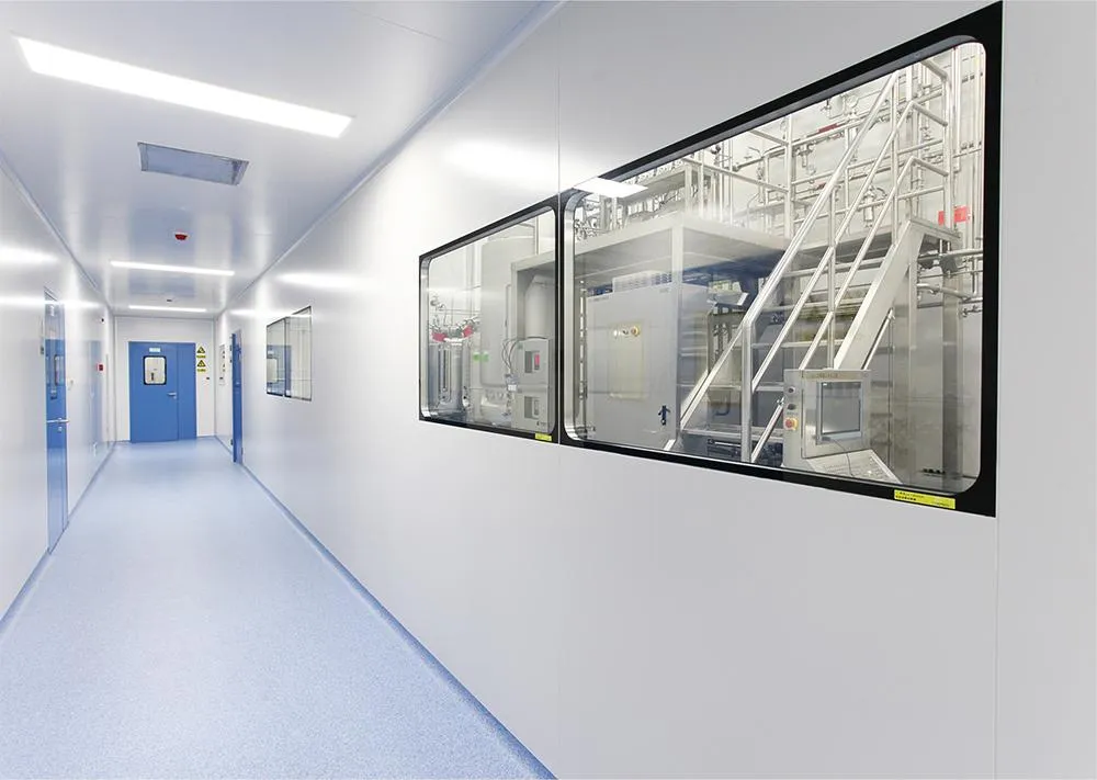 Modular Cleanroom Panel Wall System