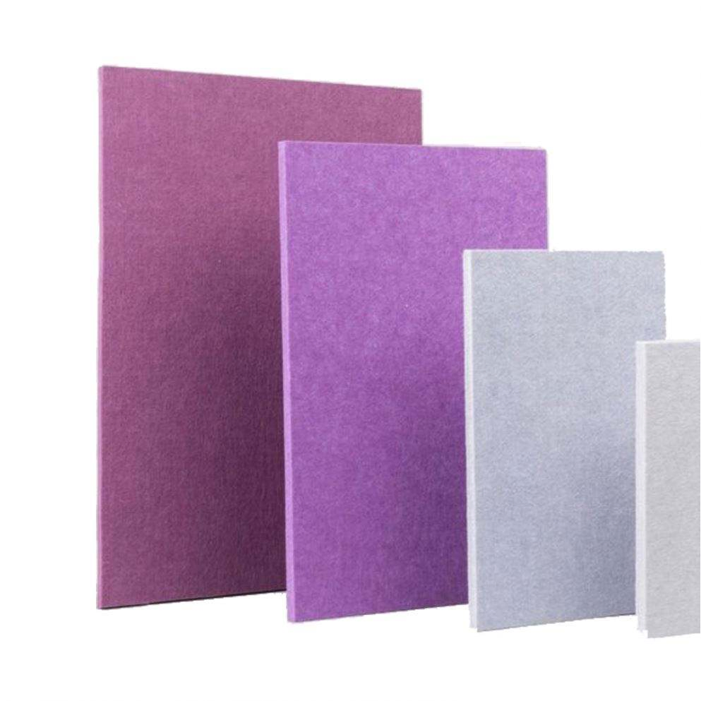 Decorative 9mm Pet Felt Fabric Acoustic Panel Building Decorative Wall Material Sound Absorption Board for Architectural Interior Design Walls Ceilings China