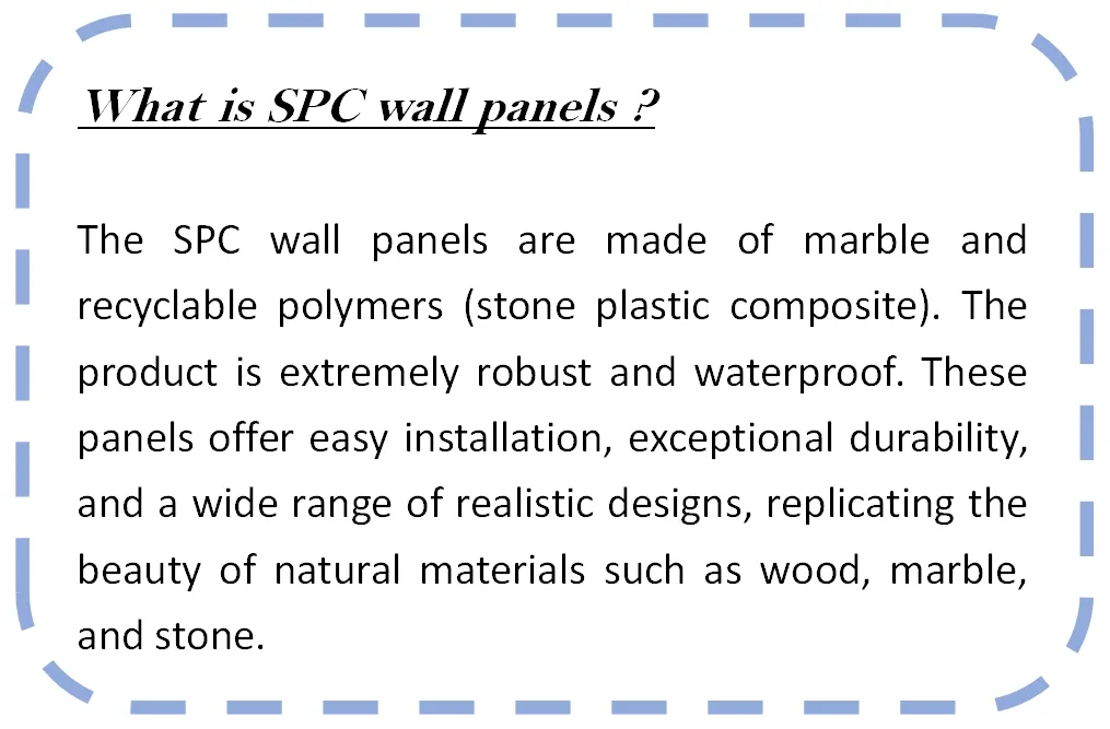 SPC material showcase