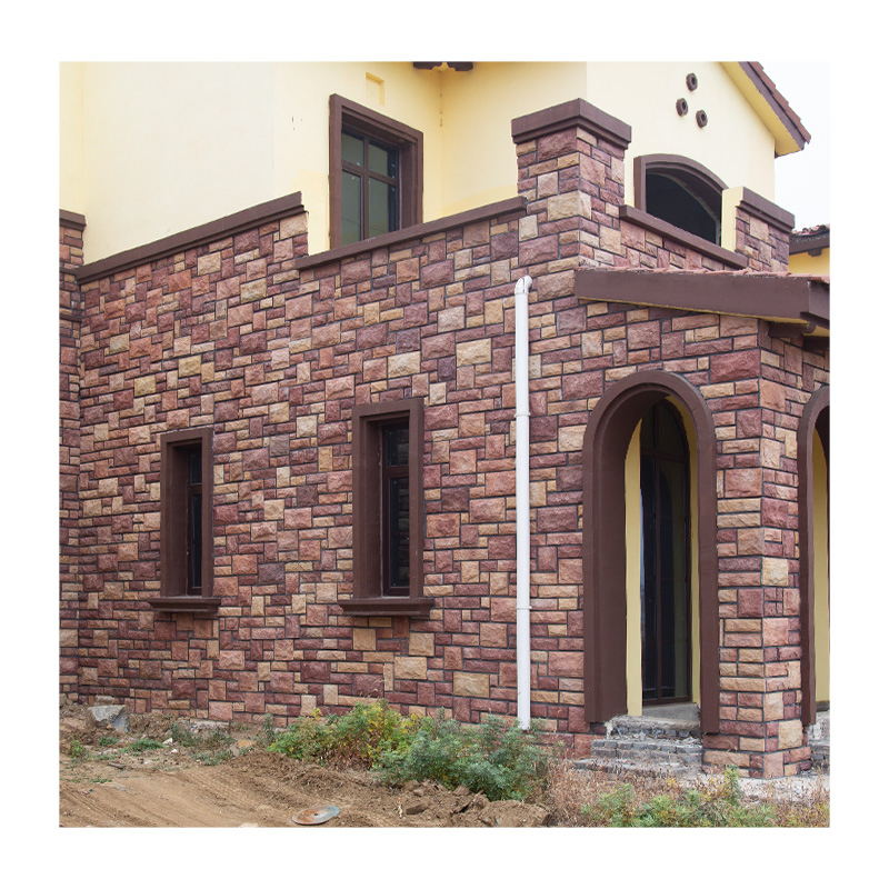 Textured 3D Stone Wall Panel for Restaurant Interior