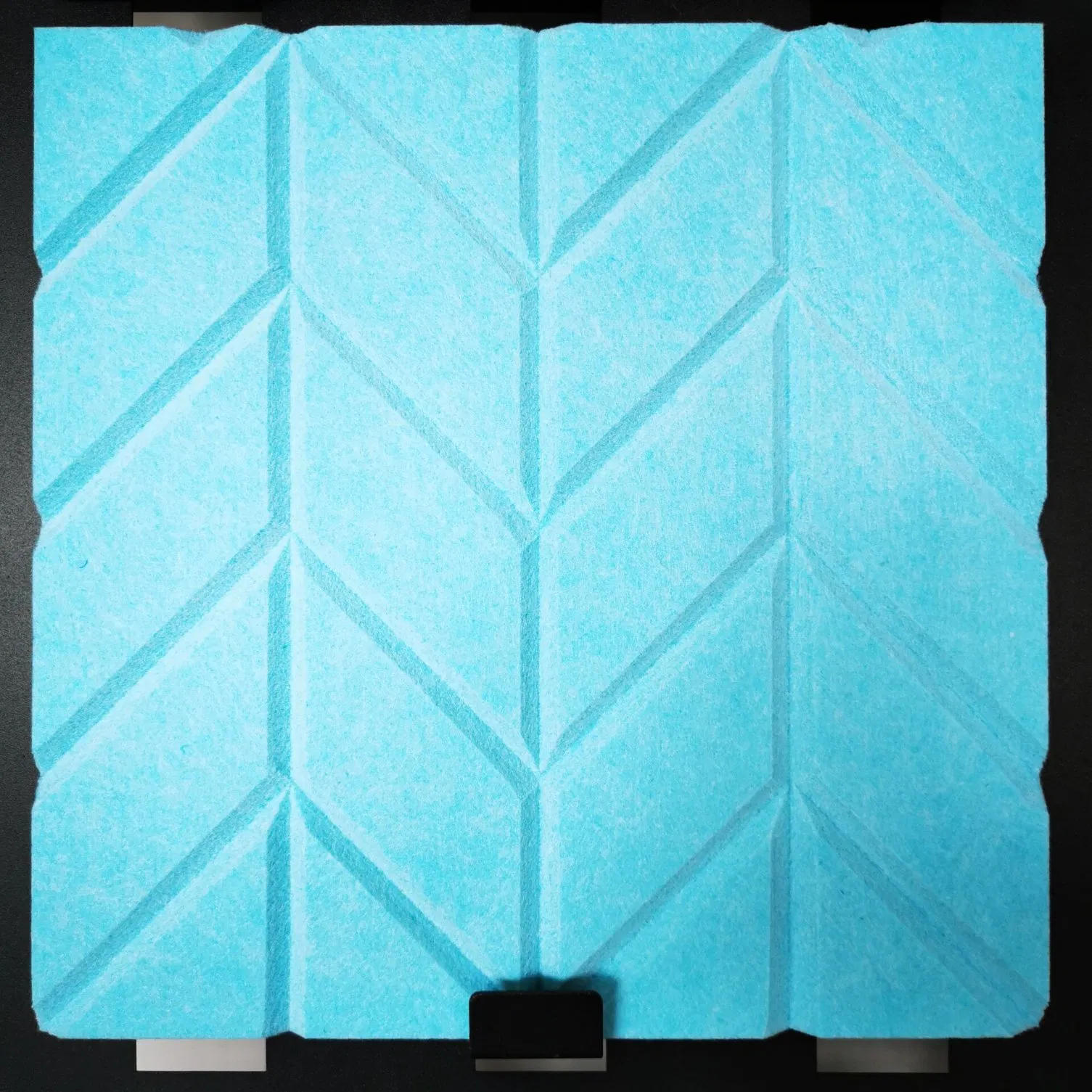 Modern 3D Acoustic Wall Tiles Textured Polyester Panels - Design with Noise Control