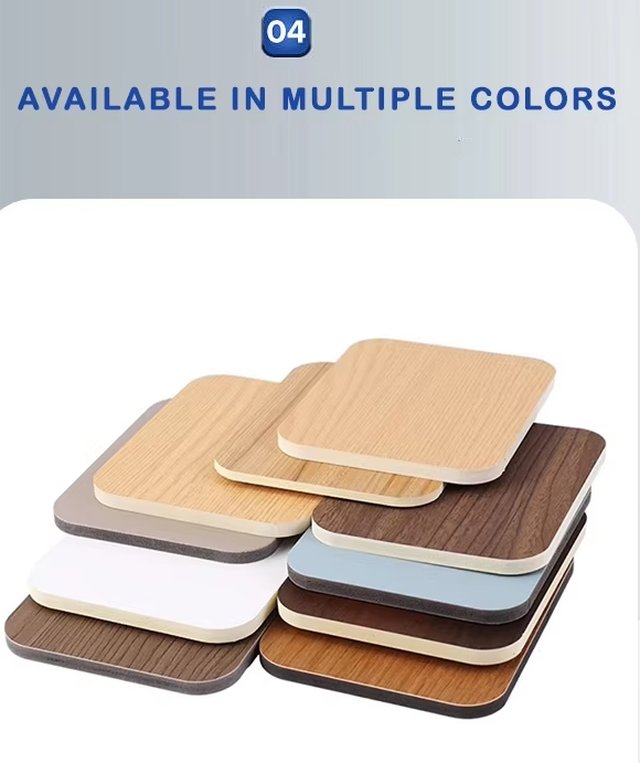 New Fashion Factory 3D 5mm 8mm Wood Veneer Bamboo Charcoal Textured Laminated Wood Plastic Composite Flat Wall WPC Panel