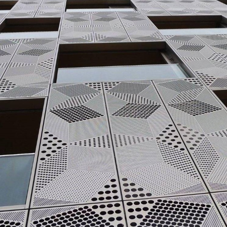 Cladding Aluminum Panel Aluminum Alloy Curtain Wall Exterior Decorative Facade System