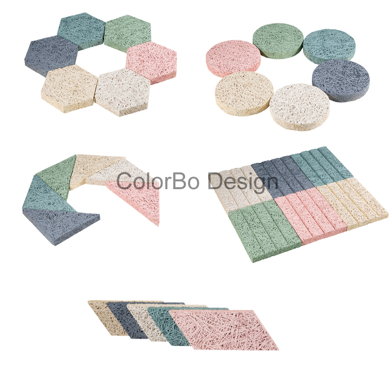 Wood Wool Fiber Acoustic Wall Panel Wood Wool Acoustic Ceiling Panel Wood Wool Wall Panel