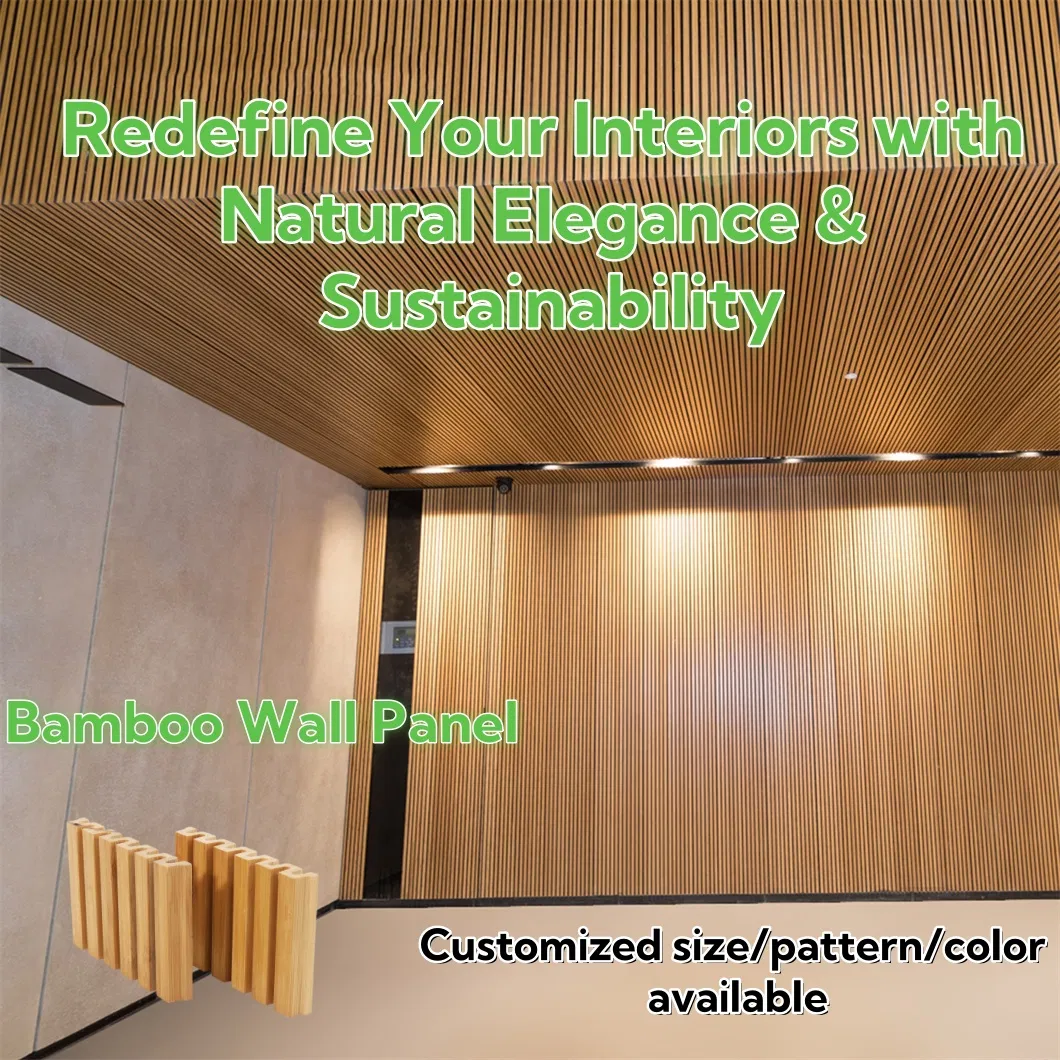 Bamboo Wall Panel Cladding