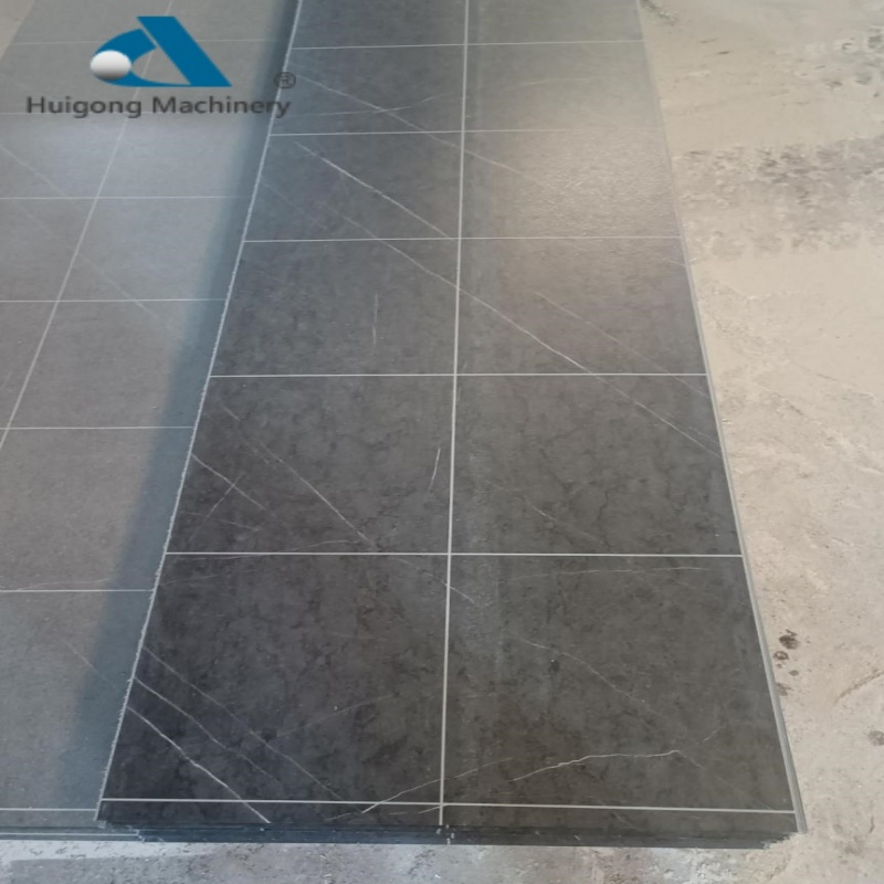 Building Material Spc Wall Panel Marble Sheet Slotted Seamless Connection Interior Decorative Wall Panels