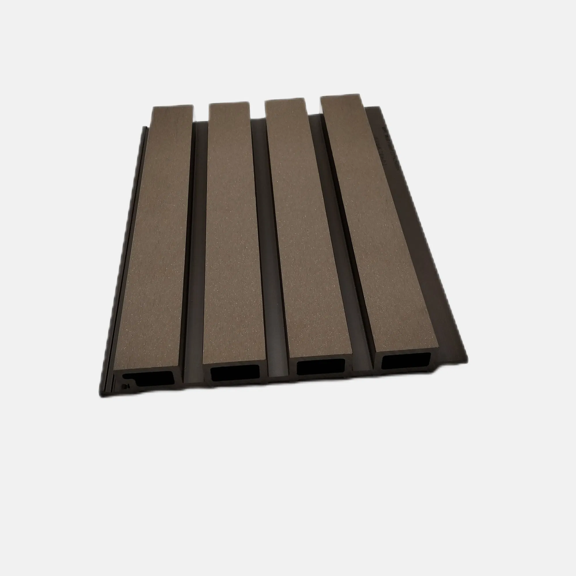 Fluted WPC Wall Cladding Decorative Exterior Thermal Insulation Wood Plastic Composite Panel