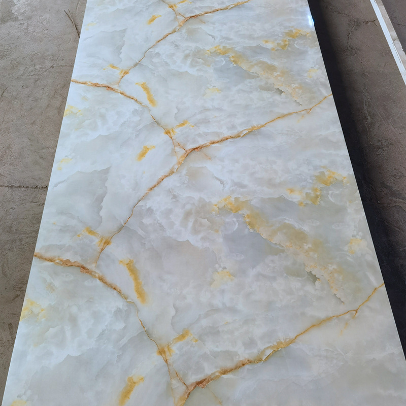 Longtime Spc Board PVC Marble Board Stone Plastic UV Plate Wall Panel Marble Wall Paneling Sheet Carbon Slate Marble