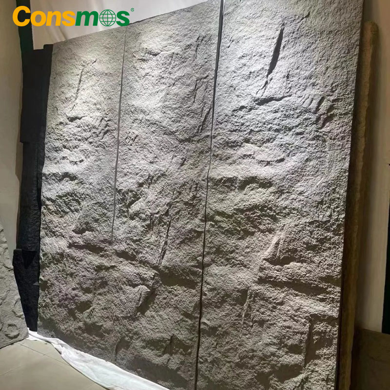 Waterproof PU Wall Decor Simulation Flexible Stone Veneer PU Faux Stone Panels
