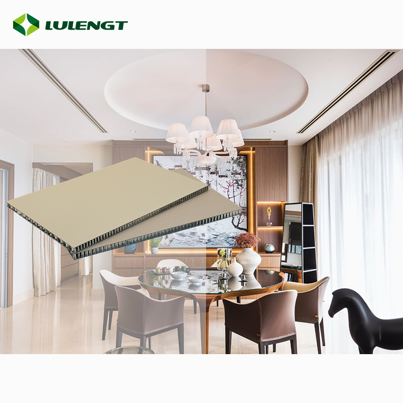 Steel Aluminum Honeycomb Sandwich Panel Lightweight Interior Decoration 8mm Aluminum Honeycomb and Steel Composite Decorative Panel 3D PVC Wall Panel