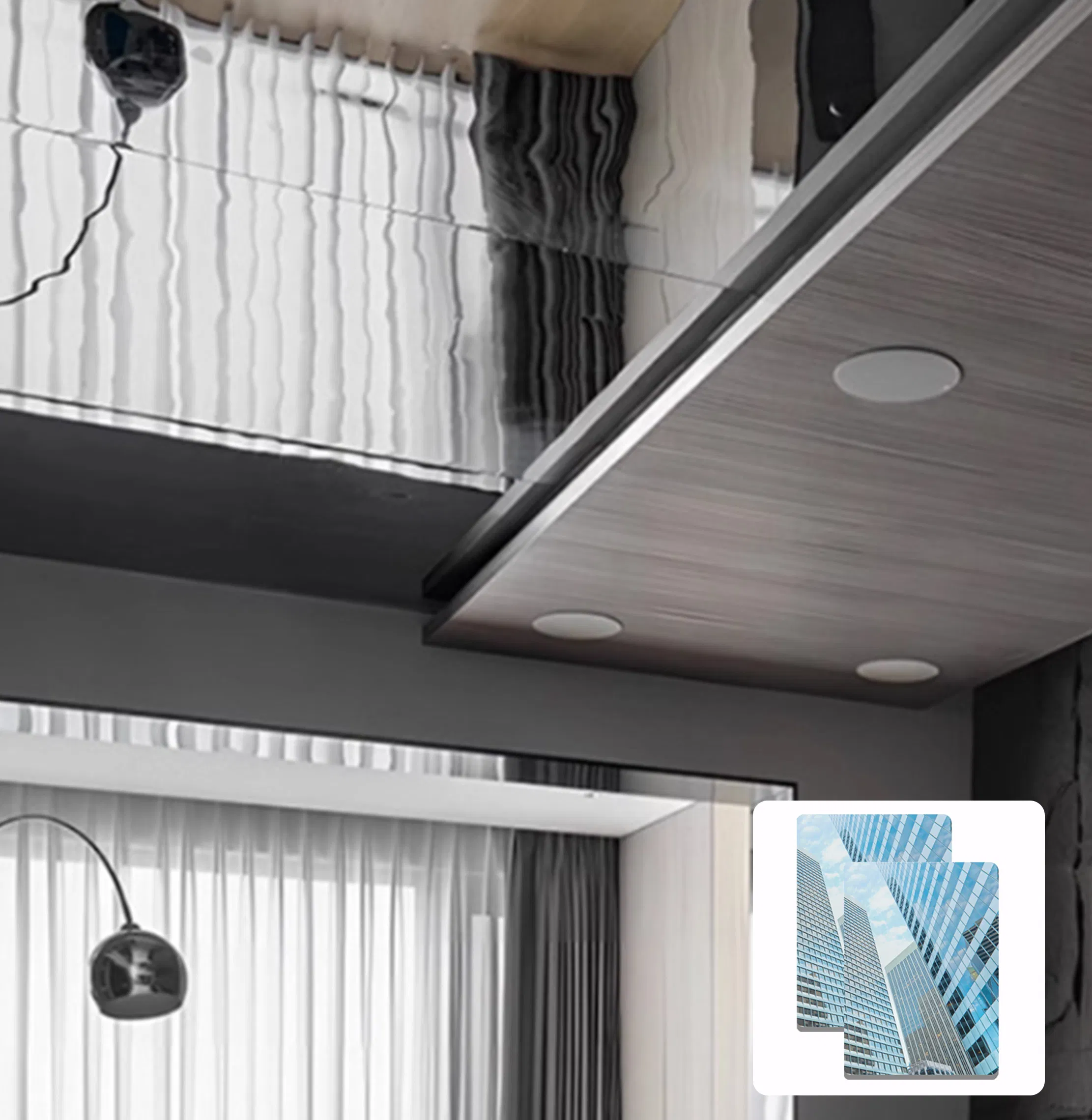 Home Decoration Interior Plastic Marble Glossy Carbon Crystal Board WPC Bamboo Charcoal Fiber PVC Wall Panels for Interior