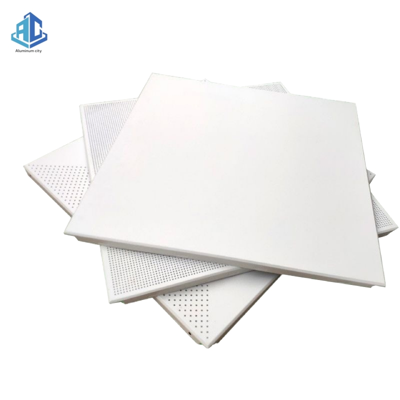 Decorative False Aluminum Baffle Ceiling Tiles Metal Slats Panel Shape Aluminum Metal Ceiling Baffle Clip in Ceiling