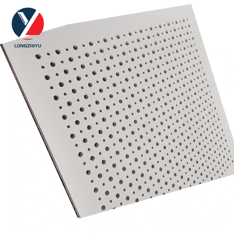 Light Weight Decorative Sound Absorbing Panels Hexagonal Suspended Acoustic Ceiling Baffle