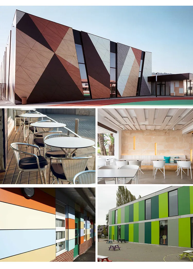 Outdoor HPL Application