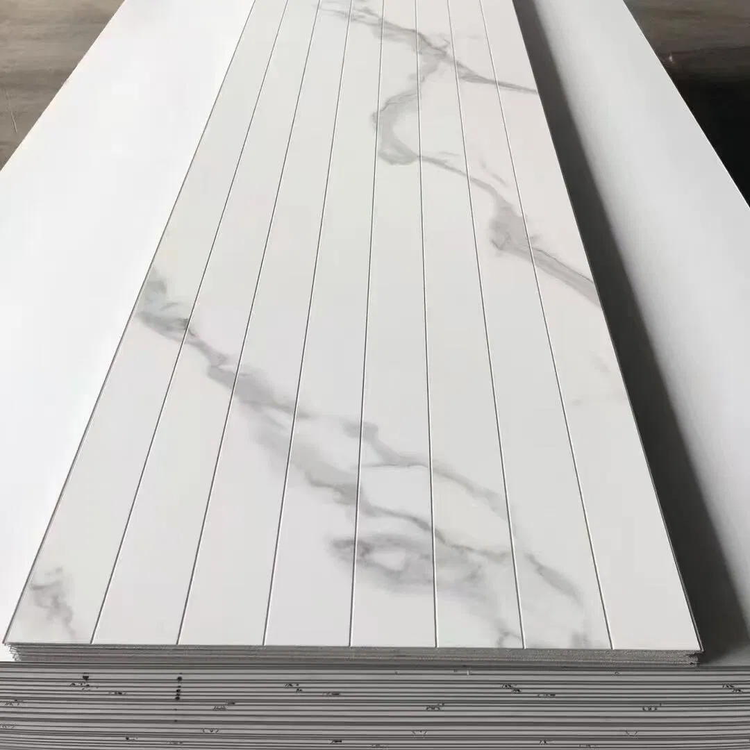 China Factory Wood Stone Durable Tile Replacement Board 3D Printed Spc Wall Panel for Hotel and Restaurant Decor Interior