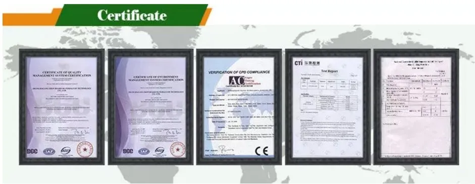 Certifications