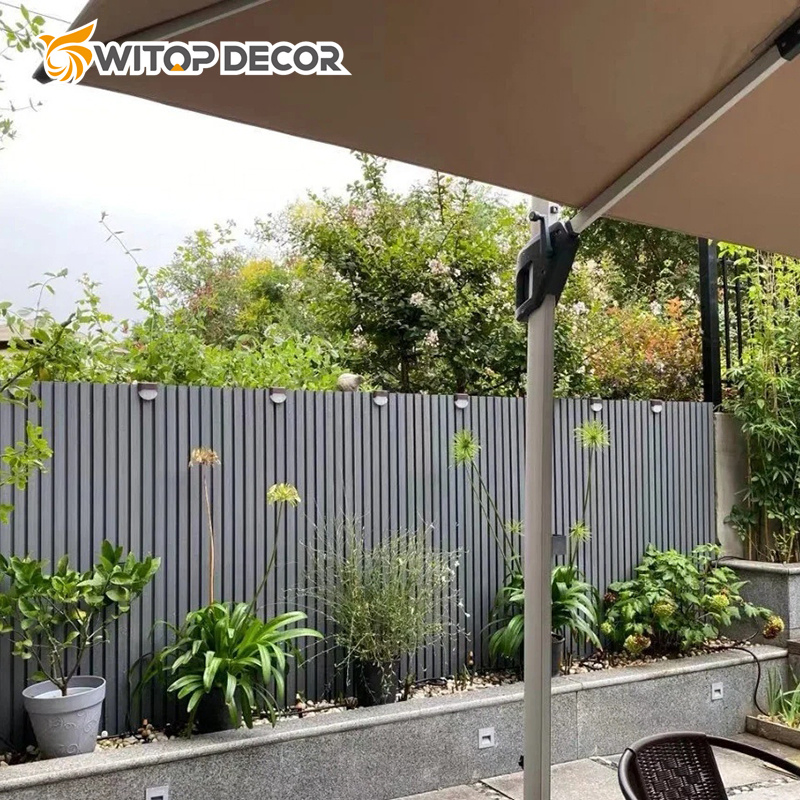 Factory Direct Outdoor WPC Wall Panel Exterior Decorative WPC Wall Cladding