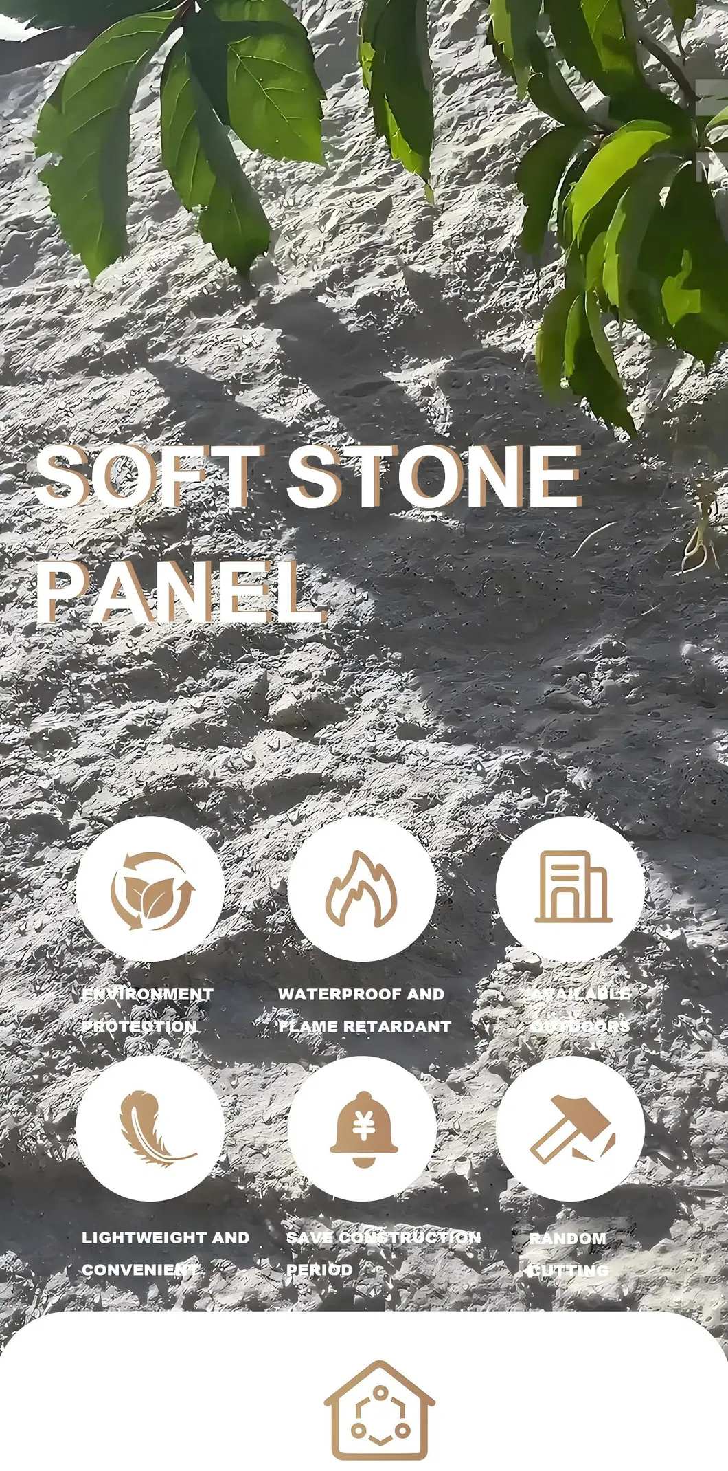 Soft Stone Panel Display