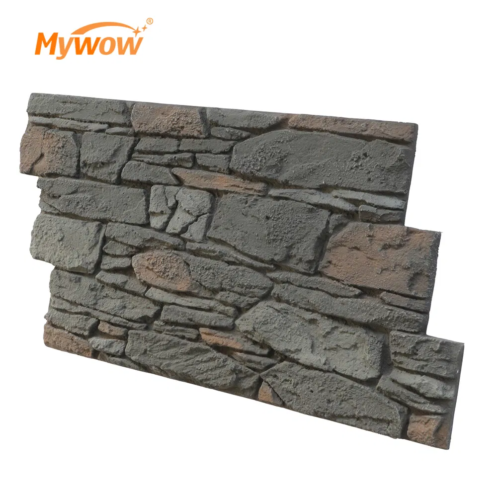 Mywow Artificial Culture Polyurethane Exterior Decorative PU Stone Wall Panel
