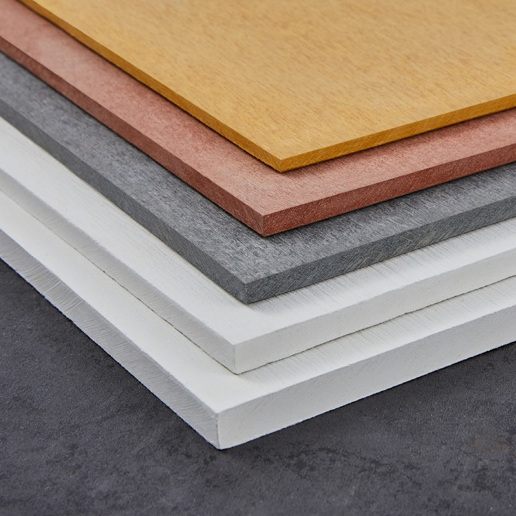 2440*1220 6-12mm Hot Sell Colorful Fiber Cement Board for Exterior Wall Panel