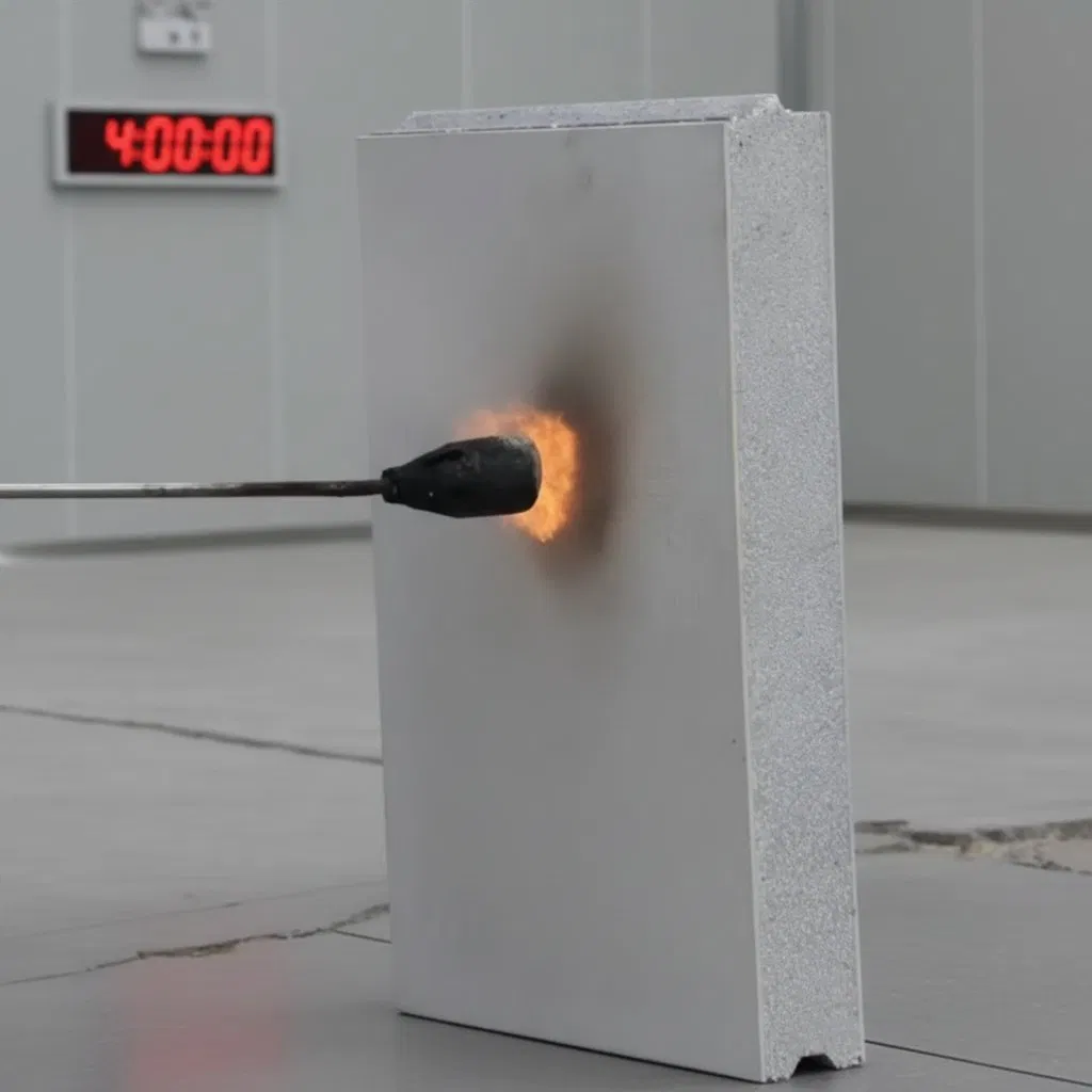 4 Hours Fireproof Panel Sandwich Interior, Lightweight Partition Wall Panel/Heat Insulted Wall Panel Lightweight