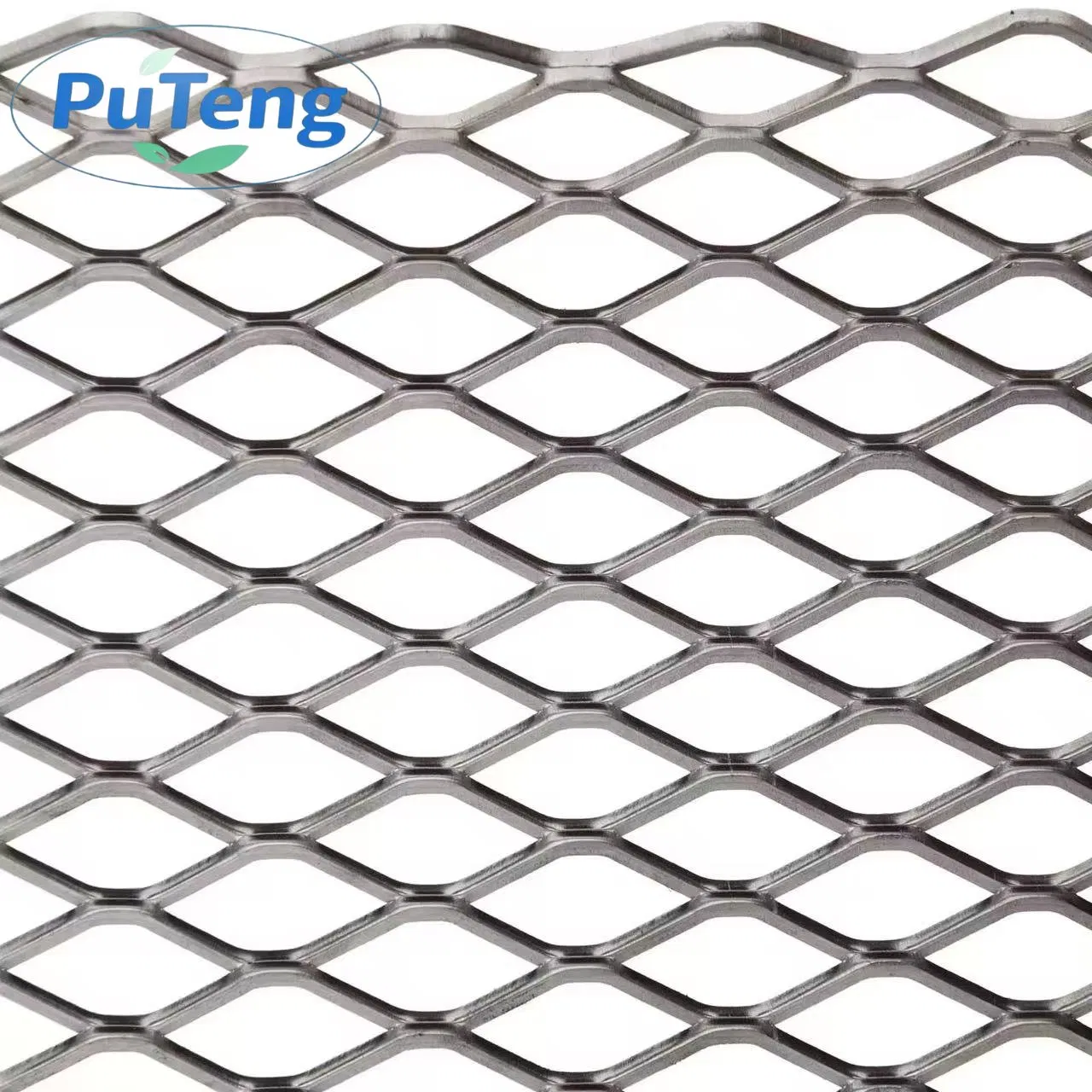 Expanded Metal Serving as Ceiling Panels and Interior Wall Partitions