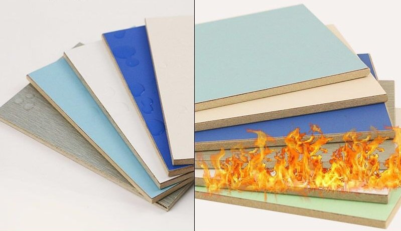 Waterproof Fireproof Ice Fire Board Medical Decorative Board Fiber Cement Board with Free Sample Decoration Material Wall Panel Cheap Price