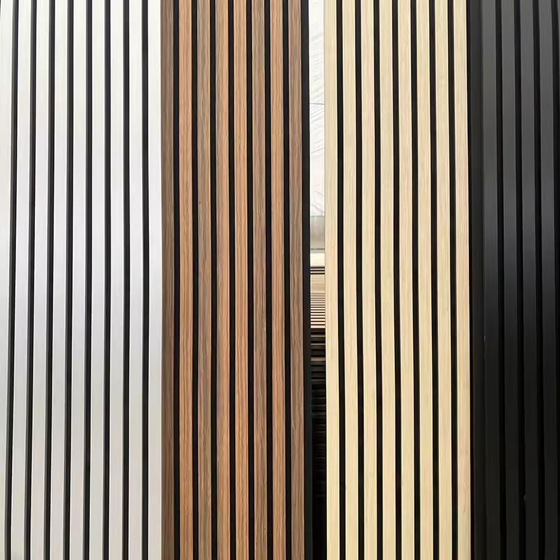 E0 Approved Home Theater Th-Nova Standard or Customized Soundproof Wall Acoustic Slat Panel