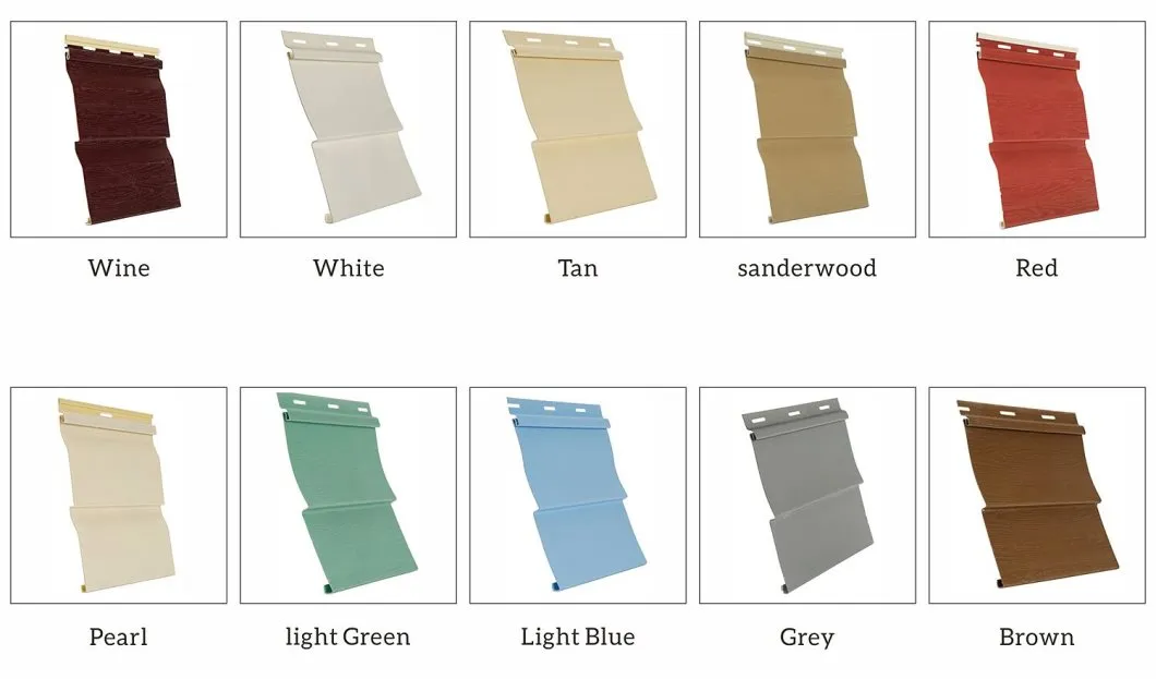 PVC Siding Colors