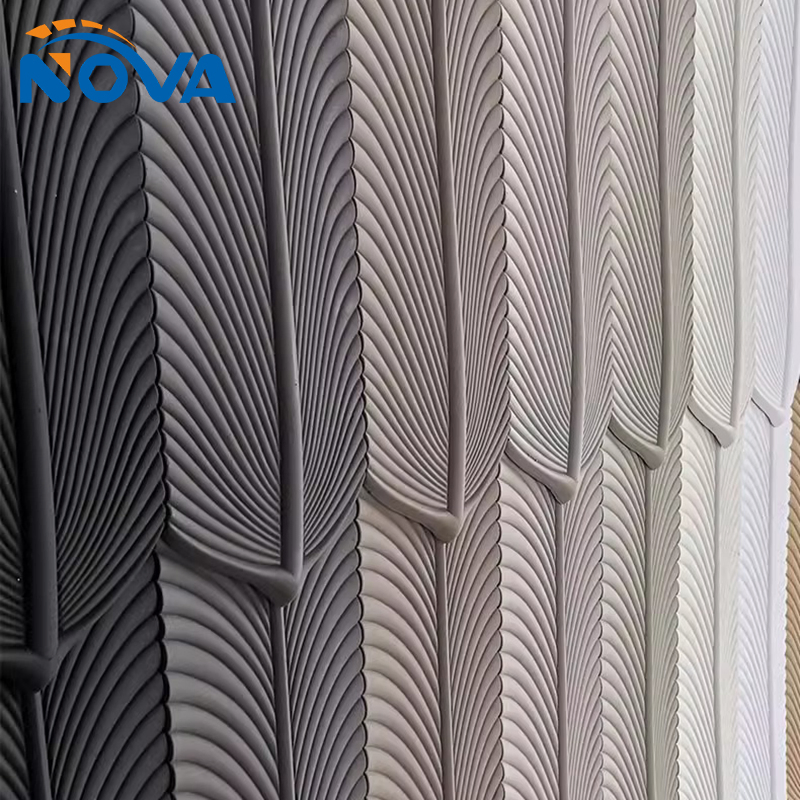 Artificial Stone 3D Decorative PU Stone Faux Culture Rock Mountain Wall Panel