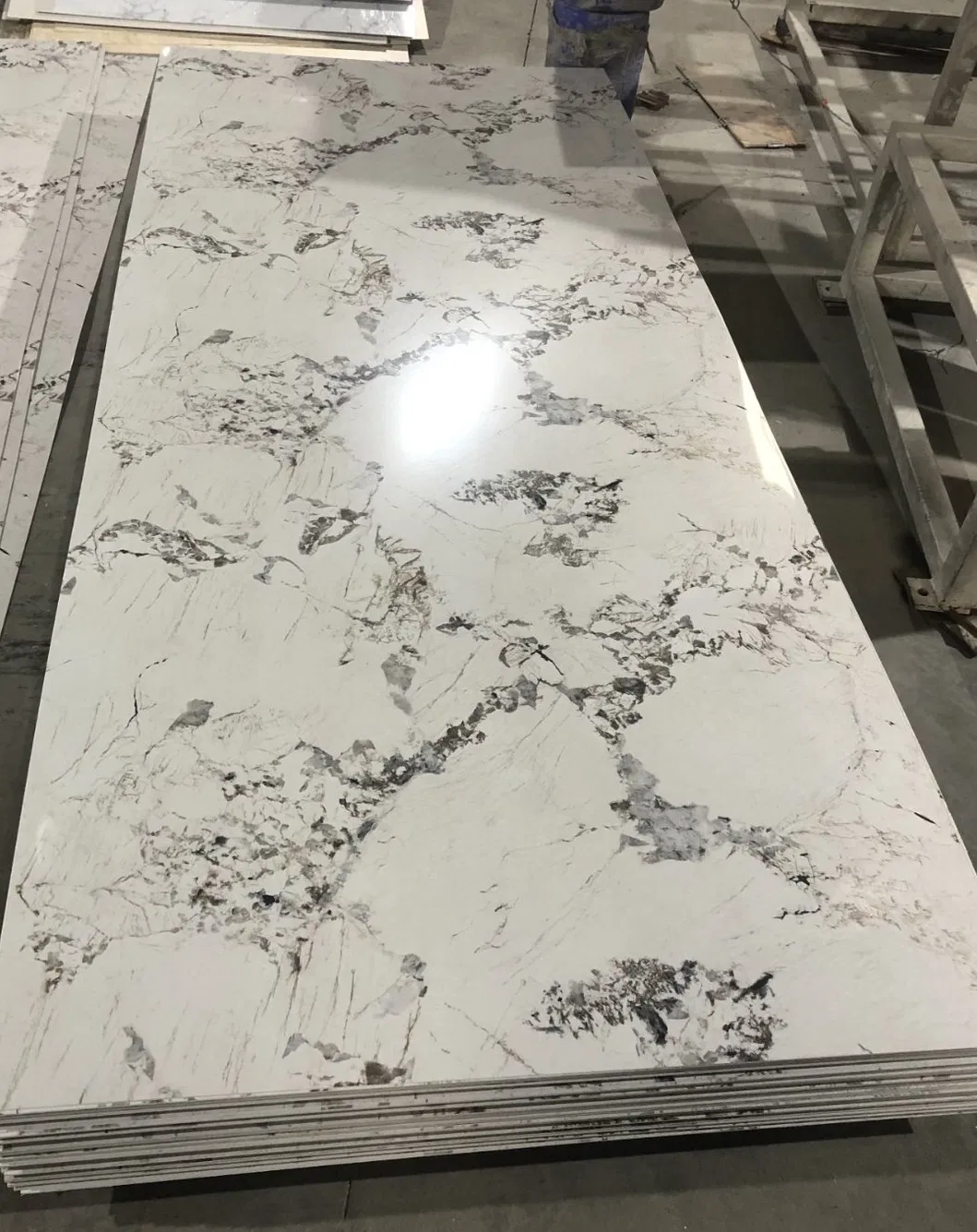 Polished Long-Lasting PVC Marble Sheet