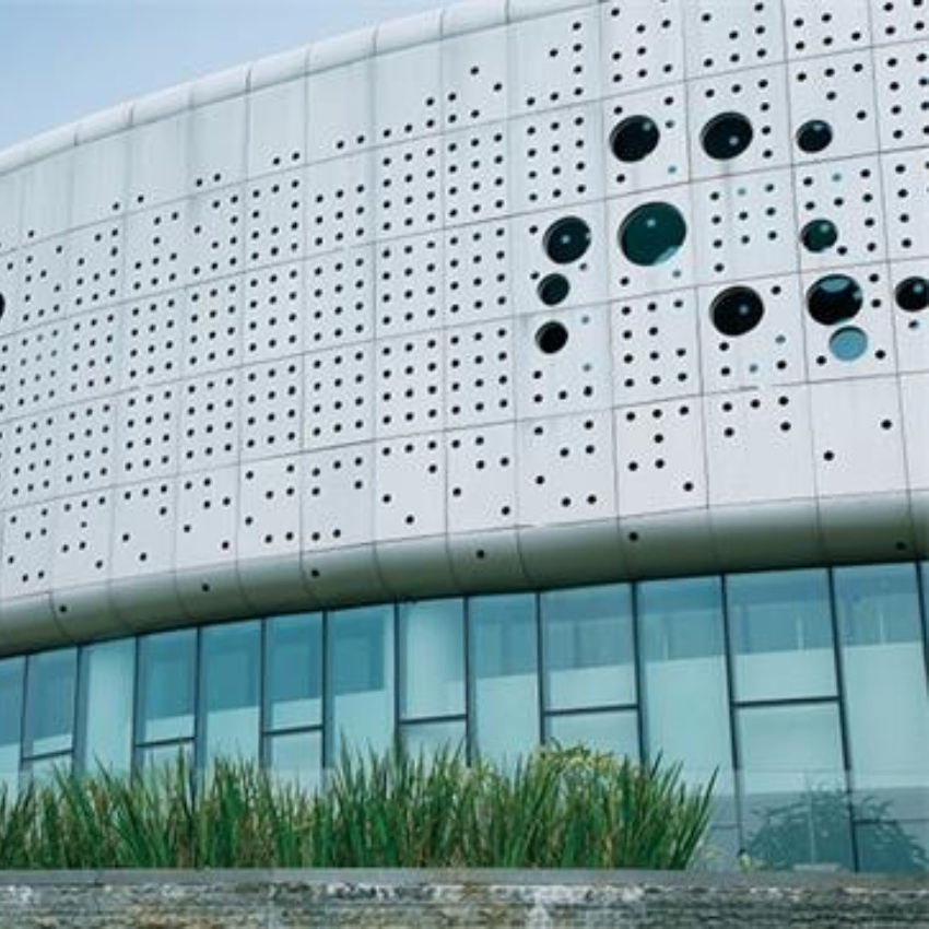 Cladding Aluminum Panel Aluminum Alloy Curtain Wall Exterior Decorative Facade System