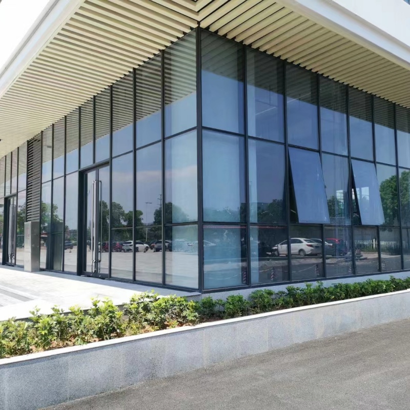 Eco Friendly Curtain Wall System for Green Buildings