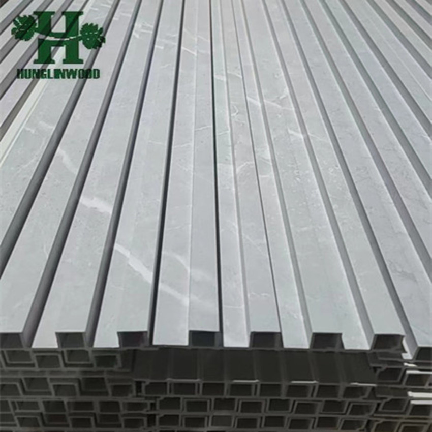 WPC Wall Board Cladding Fluted Decorative WPC Wall Panel