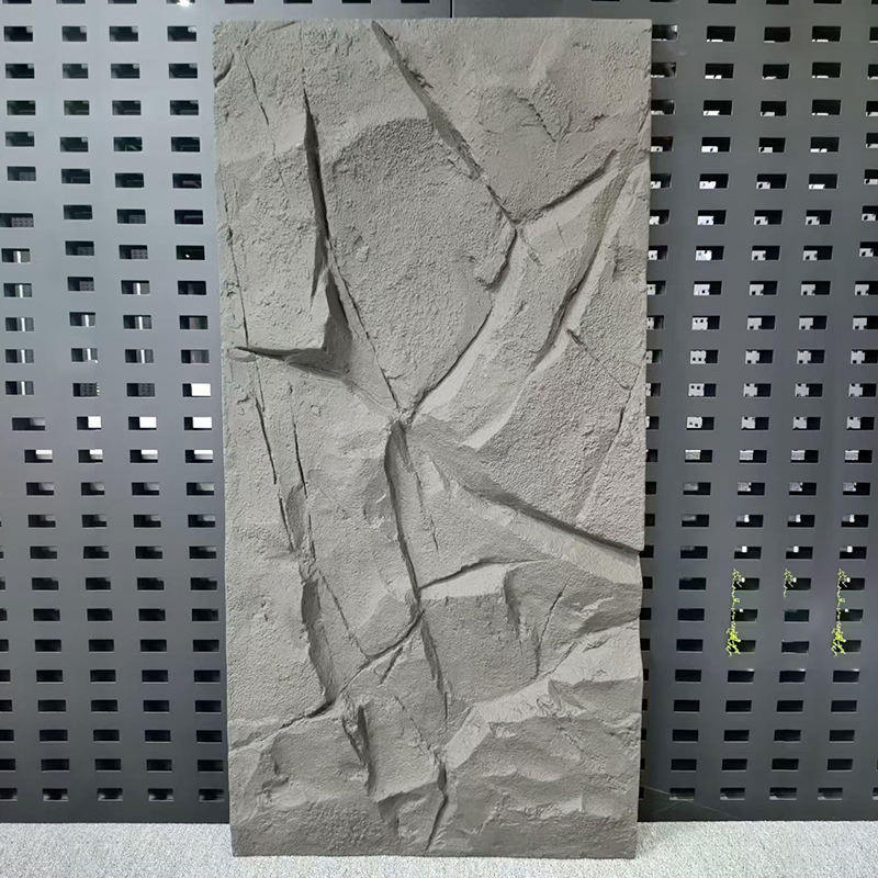 Polyurethane PU Faux Artificial Culture Stone Exterior Decorative Wall Panels with Fashionable Design