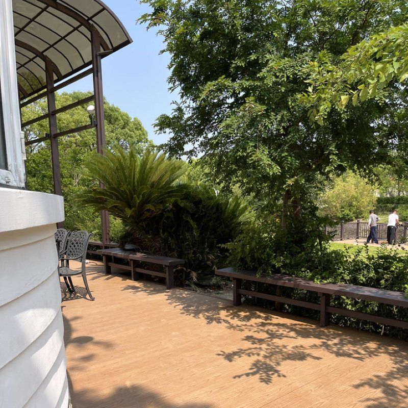 Standard Plane WPC Wall Panel 140mm by 14mm Aluminum Composite Panel Alternative