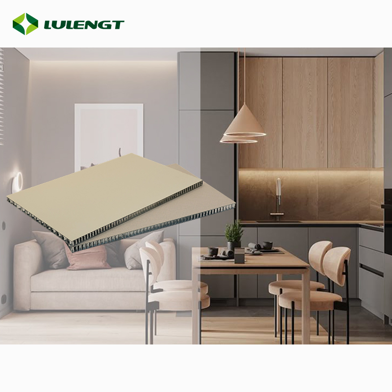 Moisture-Proof 8mm Indoor Sandwich Decorative Material Wall Panel Decoration Stainless Steel Aluminum Honeycomb and Steel Composite Decorative Panel