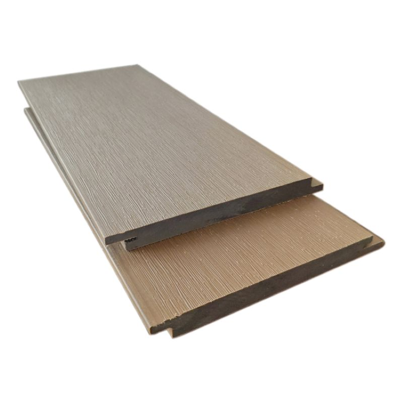 140mm Wide WPC Curtain Wall Panel 14mm Profile Building Exterior Cladding System