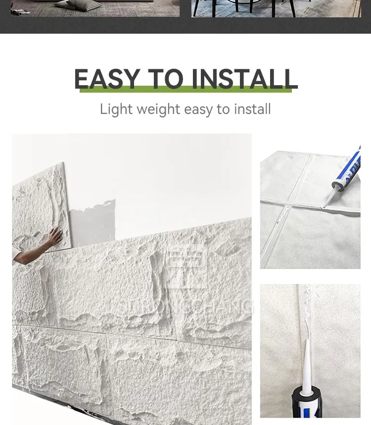 Indoor Outdoor PU Stone Panel 8