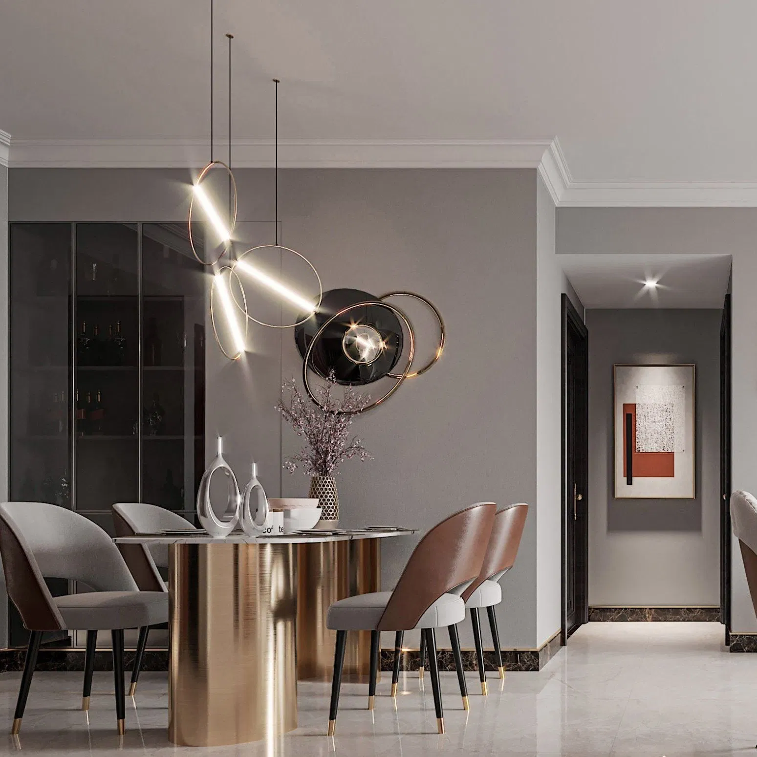 Eco-Friendly Waterproof Material WPC Wall Panel for Home and Office Decoration with Factory Price