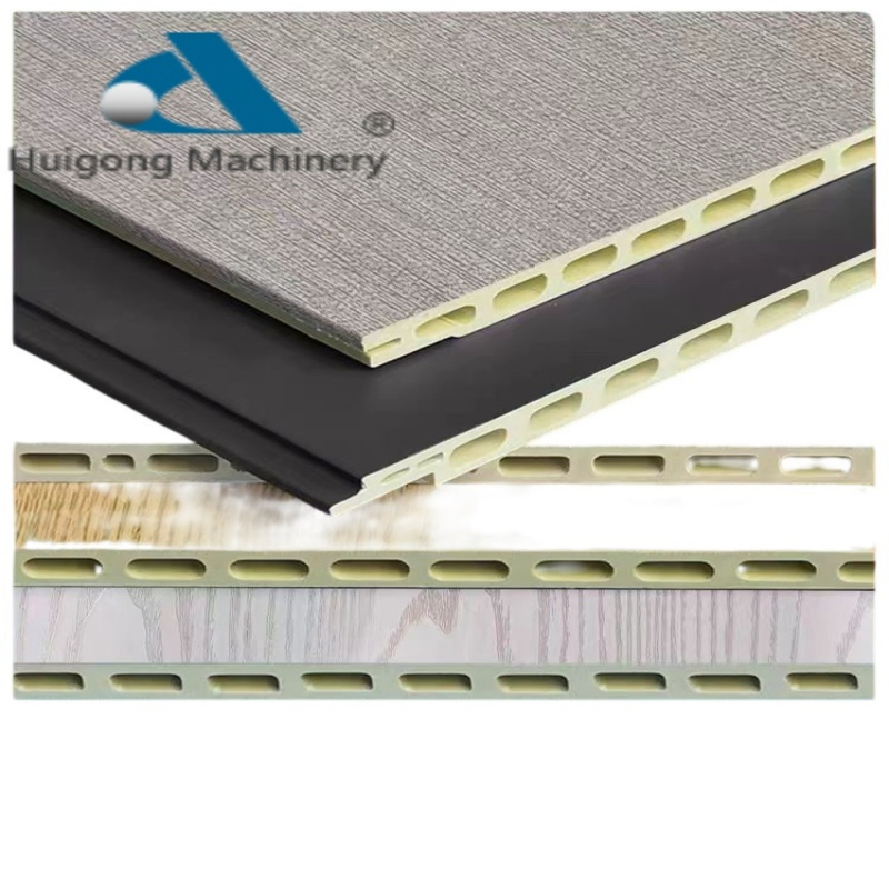 Factory Customized 3D Printing High Glossy Acoustic Hollow Polyester Bamboo Fiber Interior Integrated WPC PVC Marble Board Ceiling Sheet Wall Panel Cladding