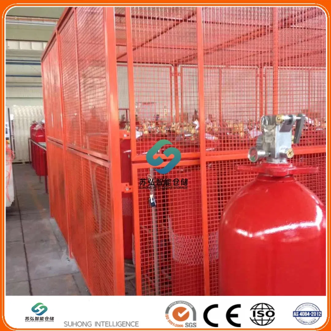 Modular Mesh Panel System for Warehouse Partition Walls