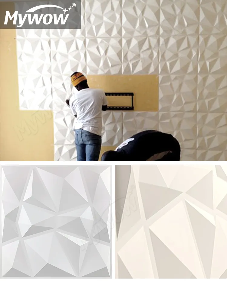 3D PVC Wall Panel Pattern 1